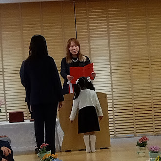 卒業証書授与式の様子