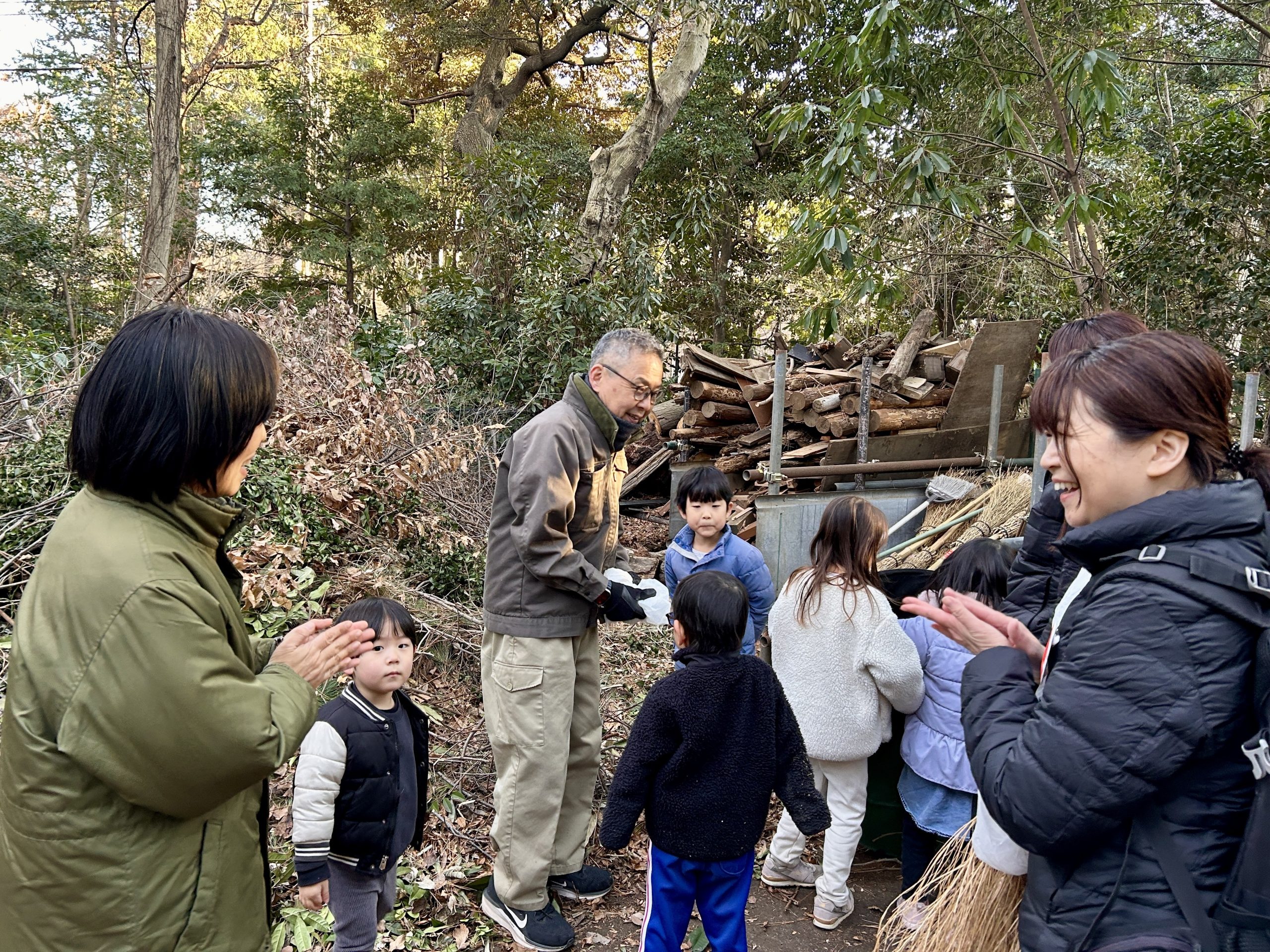 井の頭自然文化園での戸外活動