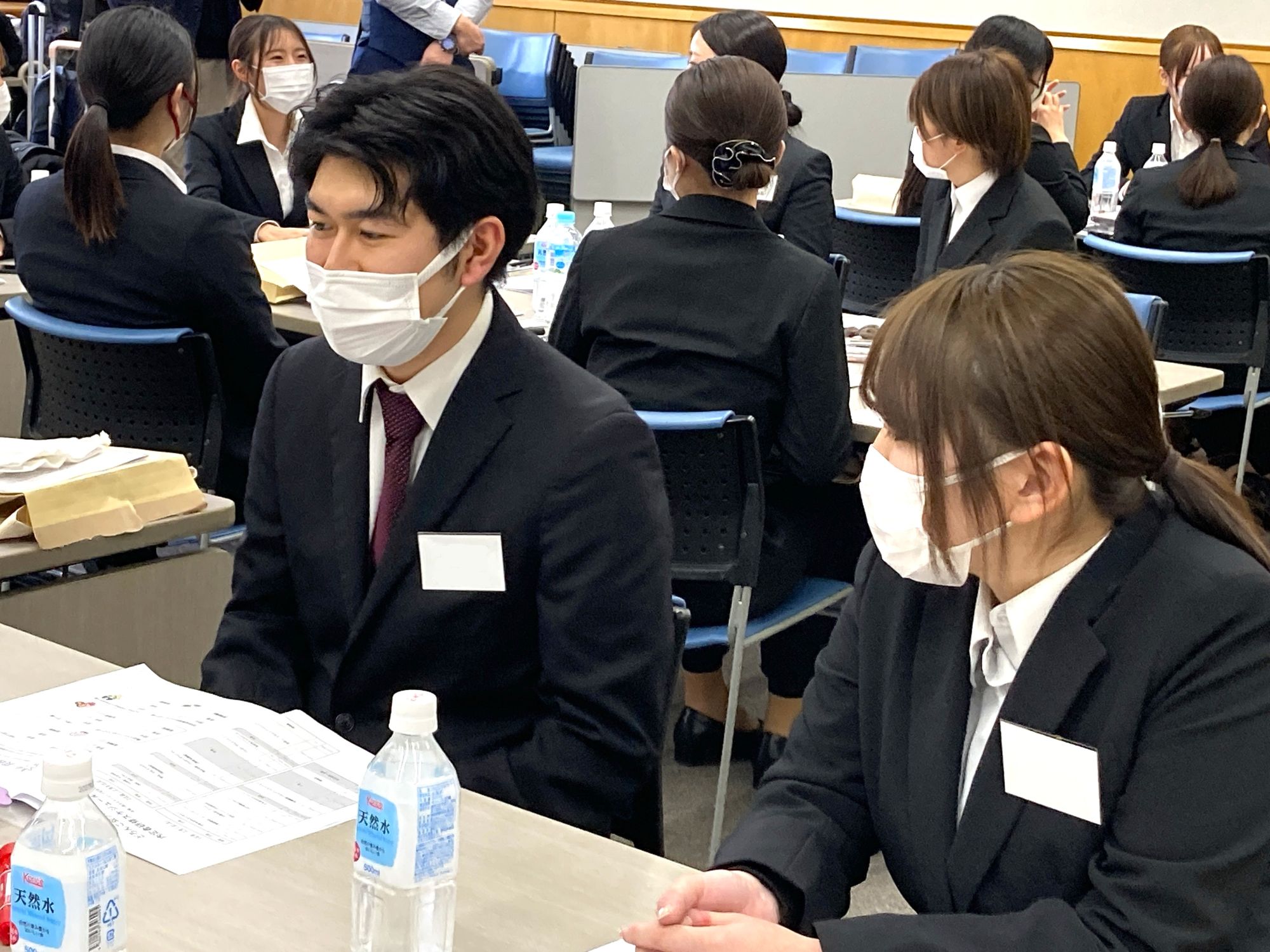 内定者研修の様子