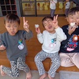 発達支援つむぎ 小郡「食育　おにぎり作りをしよう」