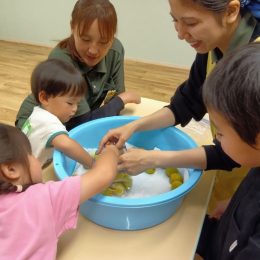 発達支援つむぎ 浮間舟渡「梅シロップづくりに挑戦！」