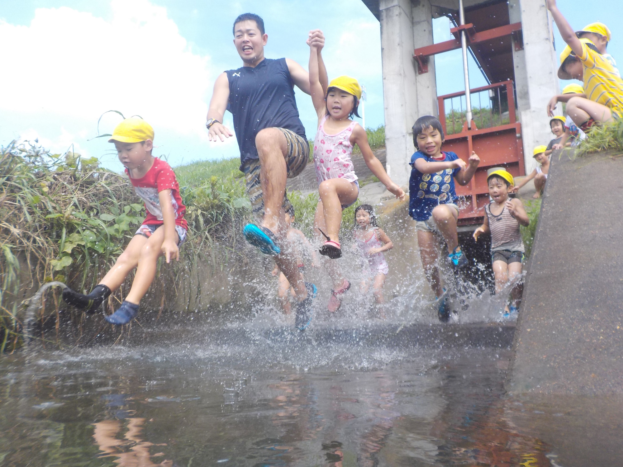 水遊びによる原体験は、子どもの財産に